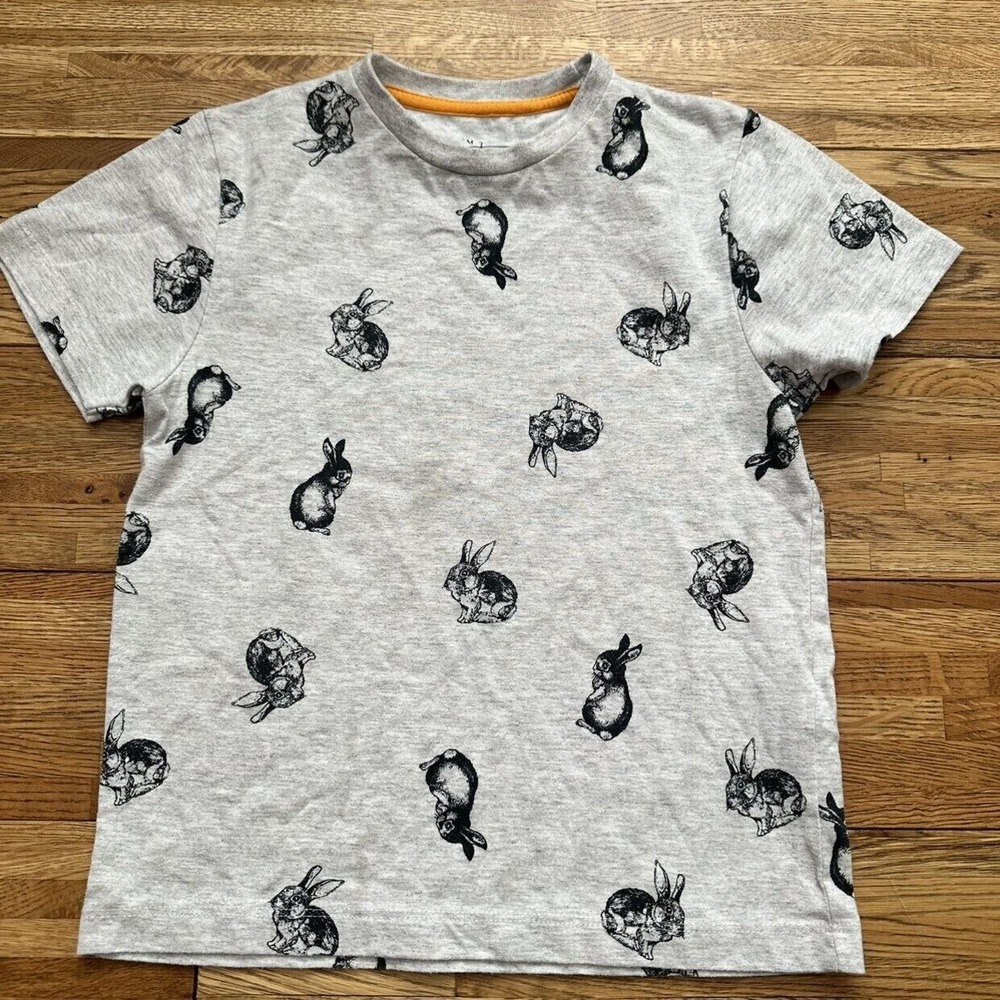 Denim & Flower Ricky‎ Singh Easter Bunny Shirt Size 5/6